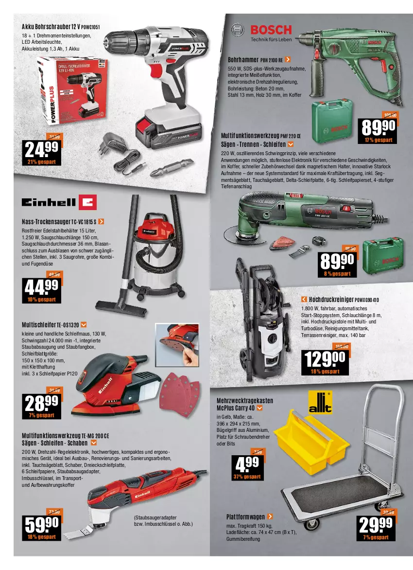 Aktueller Prospekt Vmarkt - V-Baumarkt - von 02.06 bis 08.06.2022 - strona 8 - produkty: adapter, akku, Arbeitsleuchte, arlo, aufbewahrungskoffer, auto, Bau, Behälter, Bohrhammer, Bohrschrauber, bügel, edelstahl, eier, eis, Elektro, elle, ente, hochdruckreiniger, Holz, koffer, kraft, latte, leine, Leuchte, LG, Maus, messer, papier, reiniger, Reinigung, Reinigungsmittel, rwe, säge, schlauch, Schleifpapier, schrauben, Schraubendreher, Sport, staubsauger, Tauchsäge, Ti, tisch, Trockensauger, usb, weck, werkzeug