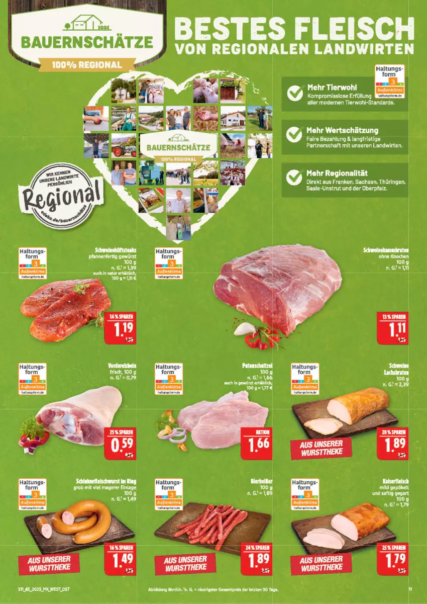 Aktueller Prospekt Marktkauf - Prospekt - von 02.11 bis 08.11.2025 - strona 11 - produkty: auer, Bau, Bauer, eis, ente, fleisch, gewürz, Mode, reis, ring, sac, tee, Ti, Zelt, ZTE