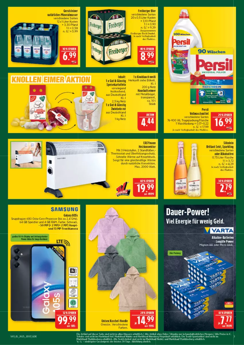 Aktueller Prospekt Marktkauf - Prospekt - von 02.11 bis 08.11.2025 - strona 3 - produkty: auer, eis, reis, Samsung, schuhe, Sport, tee, Ti, ZTE