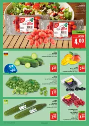 Gazetka promocyjna Marktkauf - Prospekt - Gazetka - ważna od 08.11 do 08.11.2025 - strona 7 - produkty: beere, beeren, bio, brombeere, brombeeren, deka, driscoll's, edeka bio, eis, gurke, gurken, himbeer, himbeere, himbeeren, mango, mangos, reis, rosen, Rosenkohl, salat, Ti