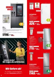 Gazetka promocyjna Saturn - Prospekte - Gazetka - ważna od 12.10 do 12.10.2024 - strona 2 - produkty: eis, elle, getränk, getränke, Kugel, lebensmittel, LG