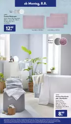 Gazetka promocyjna AldiSud - IN ZWEI WOCHEN - Gazetka - ważna od 13.08 do 13.08.2022 - strona 4 - produkty: angebot, Bad, badematte, Bau, baumwolle, buch, duschtuch, eis, elle, erde, Fotobuch, gutschein, handtücher, korb, ndk, papier, reis, ring, Ti, tuc, tücher, wolle