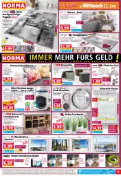 Gazetka promocyjna Norma - Norma - Gazetka - ważna od 27.06 do 27.06.2022 - strona 13 - produkty: adapter, auto, Bebe, blume, Blüte, braun, dell, eis, Elan, elle, ente, fenster, gin, Holz, Kette, kissen, Läufer, lavendel, LG, Mode, Nachtlicht, ndk, Rauch, reis, Ria, Schal, Schrank, schuhe, schuhschrank, smartphone, sonoma eiche, Spiele, steckdose, Steckdosenadapter, teppich, Ti, tisch, topf, topper, übertopf, uhr, usb, wanduhr, wasser, würfel