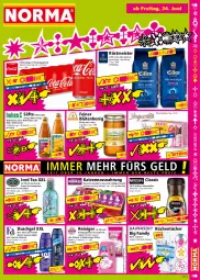 Gazetka promocyjna Norma - Norma - Gazetka - ważna od 27.06 do 27.06.2022 - strona 15 - produkty: apfel, bio, biozidprodukte, Blüte, blütenhonig, bohne, bohnen, bohnenkaffee, caffè crema, duschgel, eis, erfrischungsgetränk, espresso, flasche, Geflügel, getränk, grana, granatapfel, grüner tee, honig, kaffee, küche, Küchen, küchentücher, limette, löslicher bohnenkaffee, mac, Meister, Mett, Nassnahrung, oder espresso, orange, pfirsich, Rana, Rauch, reiniger, Reinigung, reinigungstücher, rwe, säfte, sauce, Sport, tee, Ti, tücher, vita, weck