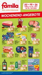 Gazetka promocyjna Famila - Prospekte - Gazetka - ważna od 30.11 do 30.11.2024 - strona 1 - produkty: Becher, butter, caffe, Dr. Oetker, eimer, eis, elle, fenster, filet, filets, flasche, fleisch, fleischkäse, froop, Germ, hering, intermezzo, jägermeister, Käse, kracher, landliebe, Meister, mövenpick, Müller, müller froop, nuss, pils, pilsener, reinert, reis, ring, schinken, steiner, Streichzart, teller, Ti, tomate, tomaten, veltins, veltins pilsener, warsteiner, ZTE