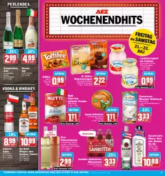 Gazetka promocyjna Aez - Prospekte - Gazetka - ważna od 22.07 do 22.07.2023 - strona 15 - produkty: alkohol, asti, aufstrich, bacardi, backmischung, Backmischungen, bree, cin, cinzano, Cinzano Asti, Dr. Oetker, dry gin, eis, ente, flasche, früchte, früchten, getränk, gin, glasflasche, jim beam, joghur, joghurt, landliebe, landliebe joghurt, Mutti, perlen, rebsortenweine, reis, sekt, Southern Comfort, Ti, toffifee, tomate, tomaten, vodka, wein, weine, whiskey, ZTE