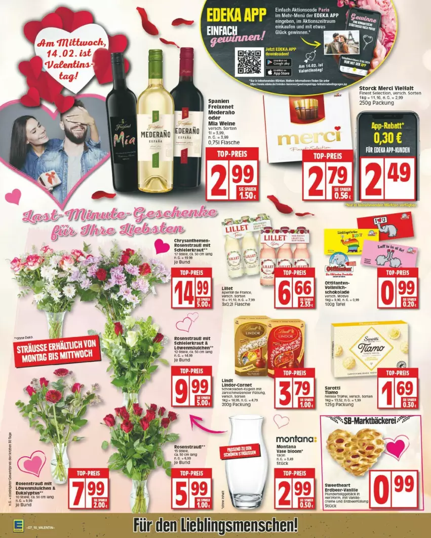 Aktueller Prospekt Edeka - Prospekte - von 12.02 bis 17.02.2024 - strona 10 - produkty: deka, eis, merci, reis, storck, Ti, top-preis