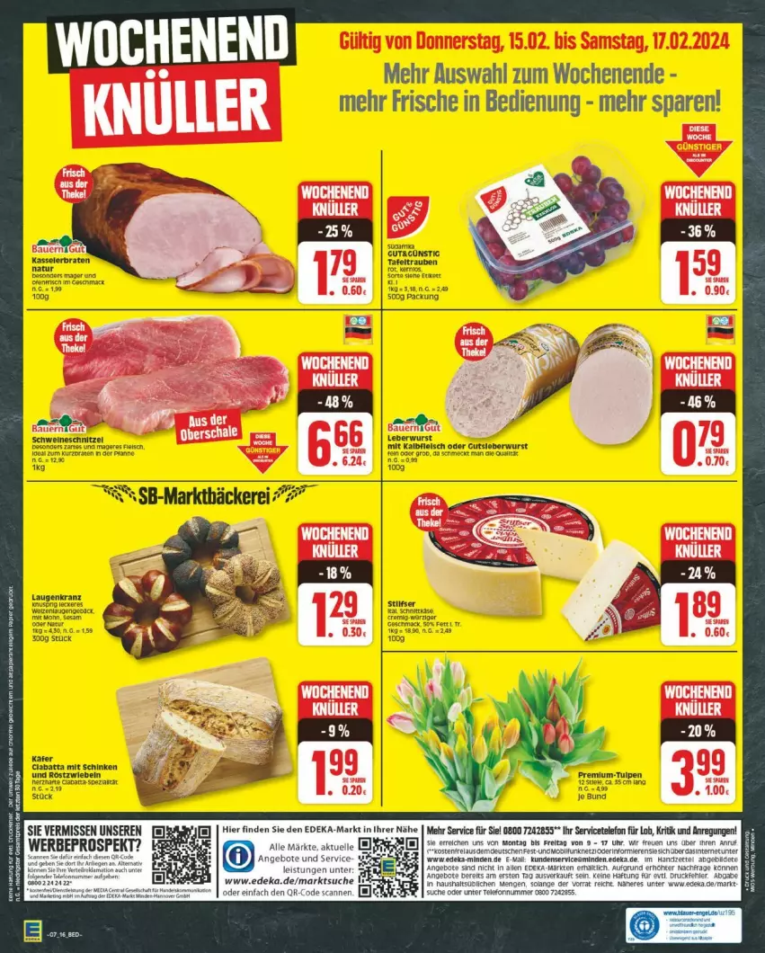 Aktueller Prospekt Edeka - Prospekte - von 12.02 bis 17.02.2024 - strona 16