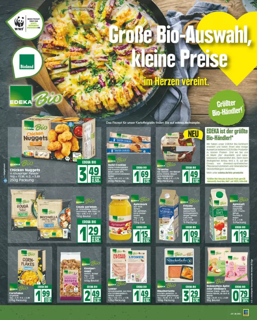 Aktueller Prospekt Edeka - Prospekte - von 12.02 bis 17.02.2024 - strona 9 - produkty: bio, ente