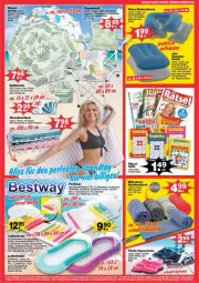 Gazetka promocyjna - Prospekte - Gazetka - ważna od 21.06 do 21.06.2025 - strona 3 - produkty: aqua, Bad, Badehandtuch, Bau, baumwolle, eis, ente, handtuch, Kinder, kissen, kopfstütze, kühltasche, Liege, luftmatratze, matratze, mikrofaser, nackenkissen, perlen, reis, rückenlehne, schuhe, sitzkissen, Tasche, Ti, tuc, wolle