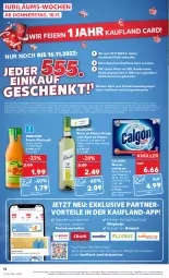 Gazetka promocyjna Kaufland - Gazetka - ważna od 16.11 do 16.11.2022 - strona 12 - produkty: angebot, calgon, de blancs, eier, eis, elle, frucht, gewinnspiel, gutschein, Innocent, Jubiläums, kerze, LG, rouge, saft, Spiele, Sushi, Tasche, taschen, Tchibo, telefon, Ti, wasser, wasserenthärter, wein, Weißwein, ZTE