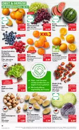 Gazetka promocyjna Kaufland - Gazetka - ważna od 16.11 do 16.11.2022 - strona 18 - produkty: angebot, ball, beere, beeren, bio, braun, champignon, champignons, clementinen, cocktail, eis, erde, heidelbeere, heidelbeeren, himbeer, himbeere, himbeeren, Kaki, kartoffel, kartoffeln, LG, melone, obst, orange, orangen, rispentomaten, rotkohl, sac, salat, Schal, Schale, speisekartoffeln, tafeltrauben, Ti, tomate, tomaten, trauben, trolli, und gemüse, wasser, wassermelone, Weißkohl, ZTE