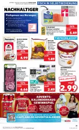 Gazetka promocyjna Kaufland - Gazetka - ważna od 16.11 do 16.11.2022 - strona 25 - produkty: angebot, angebote, beutel, burger, creme, eis, eiscreme, elle, fertiggericht, fertiggerichte, filet, fisch, fleisch, frosta, gulasch, häagen-dazs, Hirschedelgulasch, lachs, lachsfilet, LG, mac, mccain, nuss, rwe, schnitten, Ti, tiefkühlkost, Wild