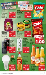 Gazetka promocyjna Kaufland - Gazetka - ważna od 16.11 do 16.11.2022 - strona 3 - produkty: almdudler, angebot, angebote, apfel, Blüte, chio chips, chips, creme, dip, drink, energy drink, erfrischungsgetränk, frucht, fruchtsaft, getränk, holunder, holunderblüte, ingwer, joghur, joghurt, kartoffel, kartoffelchips, Kinder, kinder schokolade, kräuter, kräutern, Kühne, lack, limo, limonade, linsen, mac, milch, nestlé, oder yogurette, orange, Osram, riegel, rotkohl, saft, Salsa, schoko, schokolade, Schokolinsen, smarties, Soße, Ti, valensina, vollmilch, Yo, yogurette, zitrone, zucker