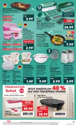 Gazetka promocyjna Kaufland - Gazetka - ważna od 16.11 do 16.11.2022 - strona 43 - produkty: Aluguss-Pfanne, backofen, backofen und, Behälter, coupon, coupons, decke, Deckel, edelstahl, eis, elle, erde, herdarten, joghur, joghurt, küche, Küchen, mikrowelle, ndk, obst, Ofen, pfanne, Pfau, Rauch, reifen, reis, rind, rwe, salat, schuhe, schüssel, spülmaschinen, stifte, tefal, Ti, und gemüse, versandkostenfrei, wasser, würfel