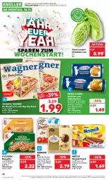 Gazetka promocyjna Kaufland - Gazetka - ważna od 16.11 do 16.11.2022 - strona 44 - produkty: angebot, baguette, brötchen, butter, buttermilch, creme, Croissant, croissants, eis, ferrero, gin, Kinder, kinder bueno, korn, milch, Milchbrötchen, nesquik, nestlé, original wagner, pizza, raffaello, schoko, snack, Ti, wagner, ZTE