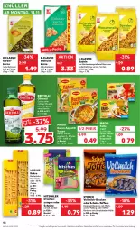 Gazetka promocyjna Kaufland - Gazetka - ważna od 16.11 do 16.11.2022 - strona 46 - produkty: angebot, bertolli, beutel, bonbons, Brock, butter, butterkeks, cin, creme, eier, eis, elle, gin, hartweizen, hitschler, kakao, karamell, keks, kekse, Kürbis, kürbiskerne, leibniz, maggi, milch, natives olivenöl, natur, nudel, nudeln, nuss, olive, oliven, olivenöl, olivenöl extra, reis, schoko, schokolade, schokoladen, Soße, storck, suppe, teller, Ti, vollmilch, walnuss, walnusskerne, ZTE, zucker