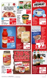 Gazetka promocyjna Kaufland - Gazetka - ważna od 16.11 do 16.11.2022 - strona 7 - produkty: alkohol, angebot, angebote, Bad, Becher, bier, bohne, bohnen, eintopf, Elan, getränk, gewürz, hühner, iglo, kaffee, kartoffel, Käse, knorr, LG, Lübzer, Mutti, nudel, nutella, pasta, pfanni, pizza, rahm-spinat, Rügener, rügener badejunge, sauce, snack, Speck, spinat, Ti, tomate, tomaten, topf, weichkäse, zwiebel, zwiebeln