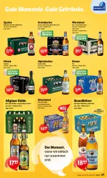 Gazetka promocyjna Getraenke Hoffmann - Prospekte - Gazetka - ważna od 26.10 do 26.10.2024 - strona 7 - produkty: alkohol, Alpirsbacher, Benediktiner, bier, eis, elle, ente, erde, getränk, getränke, gin, krombache, krombacher, LG, mönchshof, natur, oder radler, pils, radler, Spaten, steiner, Ti, warsteiner, weissbier