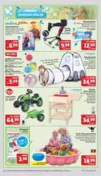 Gazetka promocyjna Marktkauf - Prospekt - Gazetka - ważna od 03.06 do 03.06.2023 - strona 28 - produkty: ball, Bau, brie, eis, Kinder, küche, reis, Tasche, Ti, waschbecken, wasser, wasserpistole, zott