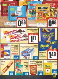 Gazetka promocyjna E Center - Angebote der Woche - Gazetka - ważna od 30.09 do 30.09.2023 - strona 13 - produkty: Bagel, beutel, bonbons, cola, cracker, eis, elle, frucht, fruchtgummi, goldbären, haribo, haselnuss, Hustenbonbons, kartoffel, knoppers, kräuter, kräutern, Lakritz, leibniz, lindor, lindt, lorenz, milch, nippon, nuss, oder lakritz, Pick Up!, Puffreis Häppchen, reis, Ricola, ring, ritter, ritter sport, saltletts, schoko, schokolade, Spezi, Sport, toblerone, Yo