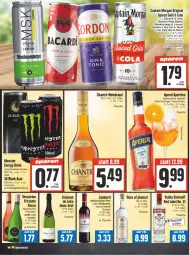 Gazetka promocyjna E Center - Angebote der Woche - Gazetka - ważna od 30.09 do 30.09.2023 - strona 18 - produkty: Amber, aperitif, aperol, bacardi, brut, Cap, captain morgan, cola, drink, dry gin, ecco, eis, energy drink, flasche, frizzante, frucht, gin, gordon, Gordon’s, lack, lebensmittel, mac, Mett, Mixer, mojito, monster, original spiced gold, ouzo, rosato, rum, smirnoff, Ti, tonic, vescovino, vodka, wein, weinbrand