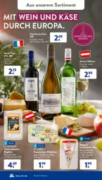 Gazetka promocyjna AldiSud - NÄCHSTE WOCHE - Gazetka - ważna od 09.09 do 09.09.2023 - strona 36 - produkty: alle artikel ohne dekoration, Bergkäse, brie, chardonnay, dekoration, eis, flasche, französischer weichkäse, gin, grüner veltliner, joghur, joghurt, Käse, käsetheke, merl, merlot, reis, Ti, weichkäse, wein