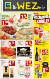 Gazetka promocyjna  - Prospekte - Gazetka - ważna od 04.06 do 04.06.2022 - strona 1 - produkty: Bau, Becher, coppenrath, creme, dallmayr, deka, deutscher sekt, Dr. Oetker, eis, flasche, fürst von metternich, joghur, joghurt, kaffee, krombache, krombacher, krombacher pils, lachs, landliebe, landliebe joghurt, Mett, metternich, obst, pils, prodomo, reis, schwein, schweine, Schweinelachs, sekt, sim, steak, steaks, Ti, torte, wein, weine, ZTE