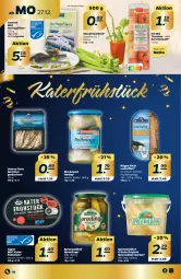 Gazetka promocyjna Netto - Angebote ab Montag - Gazetka - ważna od 31.12 do 31.12.2021 - strona 16 - produkty: bio, creme, elle, filet, filets, fisch, fische, gin, gurke, gurken, hering, Herings, heringsfilets, karotten, lachs, lachsfilet, rel, ring, saft, spreewälder, spreewaldhof, Sprotten, stauden, Ti, tomate, tomaten, Waage
