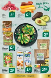 Gazetka promocyjna Netto - Angebote ab Montag - Gazetka - ważna od 31.12 do 31.12.2021 - strona 27 - produkty: alpro, avocado, bio, chia, drink, früchte, hülsenfrüchte, kokos, kokosnuss, Kokosnussdrink, mandel, möhren, nuss, Nussdrink, quinoa, senf, ssd, Ti