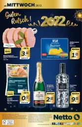 Gazetka promocyjna Netto - Angebote ab Montag - Gazetka - ważna od 31.12 do 31.12.2021 - strona 28 - produkty: alle artikel ohne dekoration, angebot, brötchen, butter, dekoration, eis, elle, fleisch, Fleischerei, Garten, kasseler, minutensteaks, Ofen, reis, Schere, steak, steaks, steinofen, Three Sixty, Ti, vodka, weihenstephan