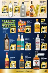 Gazetka promocyjna Netto - Angebote ab Montag - Gazetka - ważna od 31.12 do 31.12.2021 - strona 9 - produkty: bacardi, berliner, berliner luft, bourbon, bourbon whiskey, dry gin, festplatte, gin, jim beam, kleiner feigling, kleiner klopfer, korn, kräuter, kräuterlikör, latte, leine, likör, london dry, london dry gin, oakheart, oldesloer, pfeffer, pfefferminzlikör, rum, schoko, schweppes, Ti, tuc, weizenkorn, whiskey