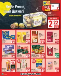 Gazetka promocyjna Edeka - Angebote der Woche - Gazetka - ważna od 14.01 do 14.01.2023 - strona 16 - produkty: after eight, auto, Bagel, bella crema, beutel, bohne, bohnen, brot, butter, butterkeks, chips, chipsfrisch, choclait chips, choco crossies, creme, crossies, eduscho, erdnuss, flippies, funny-frisch, golden toast, hafer, Hefe, kaffee, kaffeevollautomat, kaffeevollautomaten, keks, korn, leibniz, leine, lieken, mac, Manner, mehl, melitta, milka, milka schokolade, nuss, Ofen, Pick Up!, riegel, schoko, schokolade, tee, toast, tomate, tomaten, urkorn, vollautomaten, waffeln, Yo