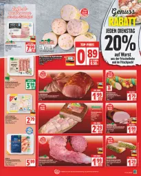 Gazetka promocyjna Edeka - Angebote der Woche - Gazetka - ważna od 14.01 do 14.01.2023 - strona 5 - produkty: auer, aufschnitt, Bau, Bauer, bio, braten, bratenaufschnitt, bratwurst, buch, deka, edeka bio, Edelsalami, eis, elle, fleisch, Geflügel, geschnetzeltes, gin, gutsleberwurst, hähnchenflügel, HP, kasseler, küche, lachs, leberwurst, mac, nuss, Ofen, pastete, pfanne, pfeffer, pute, Putengeschnetzeltes, Rauch, rum, salami, schinken, schinkenbraten, Ti, wurst, Zelt