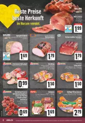 Gazetka promocyjna E Center - Angebote der Woche - Gazetka - ważna od 15.04 do 15.04.2023 - strona 8 - produkty: aktionspreis, angebot, angebote, deutschlandcard, eis, fleisch, herta, Kalbfleisch, knoblauch, kräuter, leberwurst, LG, mac, Mantel, Mett, mit kalbfleisch, mit knoblauch, mit paprika, natur, paprika, reis, rind, rinder, schinken, schwarzwälder schinken, Speck, tee, Ti, wurst, zwiebel