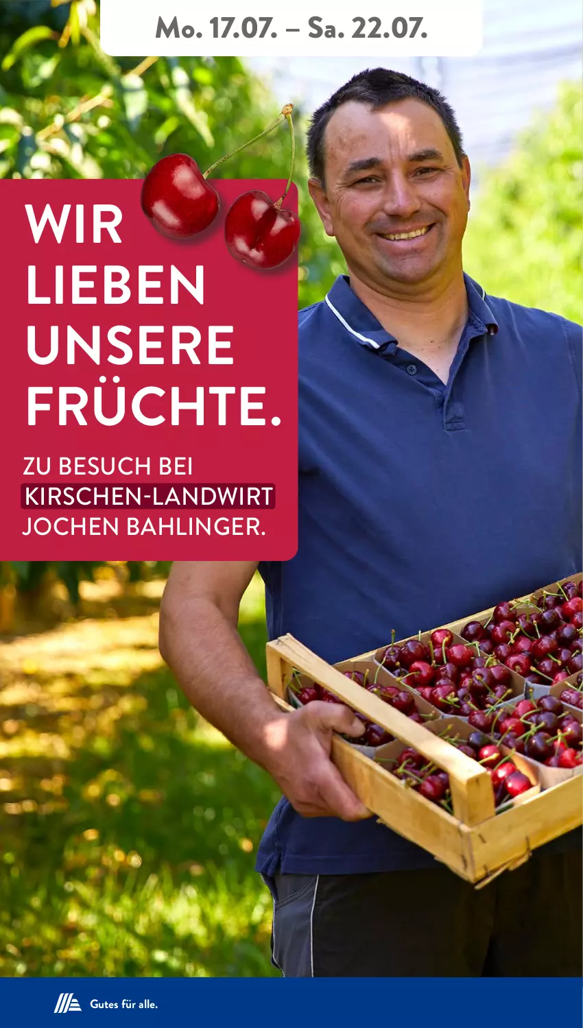 Aktueller Prospekt AldiSud - NÄCHSTE WOCHE - von 17.07 bis 22.07.2023 - strona 38 - produkty: früchte, kirsch, kirsche, kirschen, Ti