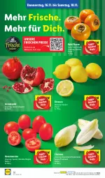 Gazetka promocyjna Lidl - Aktionsprospekt - Gazetka - ważna od 18.11 do 18.11.2023 - strona 42 - produkty: apfel, eis, grana, granatapfel, Kaki, LG, ndk, Rana, reis, Romatomaten, Schal, Schale, Ti, tomate, tomaten, zitrone, zitronen