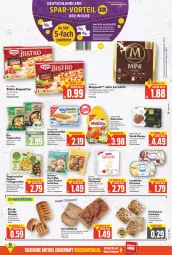 Gazetka promocyjna E Center - Angebote der Woche - Gazetka - ważna od 23.04 do 23.04.2022 - strona 6 - produkty: baguette, baguettes, Becher, beutel, Bistro Baguette, bordelaise, brot, brötchen, buch, burger, butter, chia, cornetto, coupon, creme, deka, deutschlandcard, droetker, eis, eiscreme, Elan, ente, ferrero, fertiggericht, fertiggerichte, filet, gewürz, gutschein, hahnchen, kartoffel, Kartoffelbrot, Kinder, kirsch, kräuter, kräutern, Kürbis, kürbiskerne, landliebe, langnese, mac, magnum, Magnum Mini, milch, nuss, Ofen, Plunder, raffaello, rind, rum, saft, sahne, Schal, Schale, schlemmerfilet, sim, tee, Ti, vanille, Vegeta, weizenbrötchen, weizenmischbrot