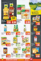 Gazetka promocyjna E Center - Angebote der Woche - Gazetka - ważna od 23.04 do 23.04.2022 - strona 9 - produkty: apfel, apfelmus, aufstrich, Bau, beutel, bio, Blüte, bonduelle, brot, brotaufstrich, cerealien, cin, deka, develey, Dr. Oetker, dressing, Duck, edeka bio, eintöpfe, elle, ente, flasche, früchte, früchten, Geflügel, gin, grill, hülsenfrüchte, knorr, Kühne, Letscho, LG, lion, natur, natura, nesquik, ovomaltine, salat, sauce, saucen, senf, Ti, und gemüse, würzsauce, würzsaucen, zucker