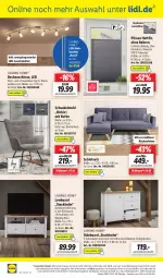 Gazetka promocyjna Lidl - Wochen-Highlights im Onlineshop - Gazetka - ważna od 22.01 do 22.01.2023 - strona 4 - produkty: angebot, angebote, buch, decke, eis, elle, Holz, led-stehleuchte, Leuchte, leuchtmittel, LG, lowboard, ndk, reis, rel, Ria, rückenlehne, rückwand, Schal, Schale, Schaukel, schlafsofa, schubladen, sideboard, Sofa, stehleuchte, stuhl, telefon, Ti, uhr