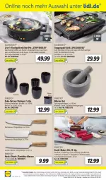 Gazetka promocyjna Lidl - Wochen-Highlights im Onlineshop - Gazetka - ważna od 22.01 do 22.01.2023 - strona 6 - produkty: angebot, angebote, aufbewahrungstasche, bambus, Becher, Behälter, braten, eis, elle, ernesto, gabel, grill, grillfläche, grillplatte, HP, ilag, Karaffe, latte, LG, messer, ndk, quad, reis, rel, Ria, saft, Schal, Schale, silvercrest, Sport, spülmaschinen, suppe, suppen, Sushi, Tasche, telefon, Ti, tisch, tischgrill, uhr