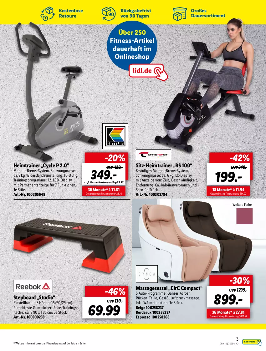 Aktueller Prospekt Lidl - Aktuelle Onlineshop-Highlights - von 01.01 bis 31.01.2022 - strona 3 - produkty: auer, auto, espresso, ndk, Rauch, sessel, Ti, ZTE