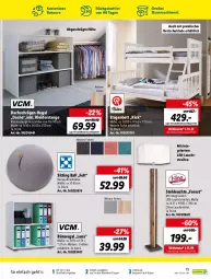 Gazetka promocyjna Lidl - Aktuelle Onlineshop-Highlights - Gazetka - ważna od 31.01 do 31.01.2022 - strona 19 - produkty: auer, ball, bett, Etagenbett, kleid, kleider, korb, Leuchte, leuchtmittel, ndk, regal, reifen, stehleuchte, Ti, tisch