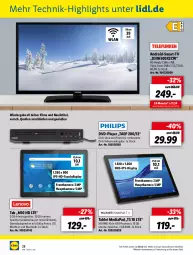 Gazetka promocyjna Lidl - Aktuelle Onlineshop-Highlights - Gazetka - ważna od 31.01 do 31.01.2022 - strona 28 - produkty: deo, dvb, dvd, elle, frontkamera, hauptkamera, huawei, ips-display, kamera, kiri, lautsprecher, microsd, ndk, rwe, tablet, Ti, tuner, ZTE