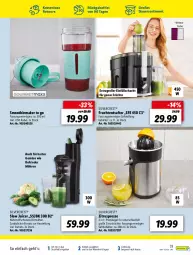 Gazetka promocyjna Lidl - Aktuelle Onlineshop-Highlights - Gazetka - ważna od 31.01 do 31.01.2022 - strona 33 - produkty: auer, Behälter, Entsafter, frucht, früchte, korb, möhren, saft, silvercrest, smoothie, Sorbet, Ti, usb, Zitruspresse