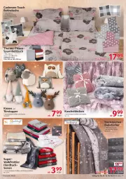 Gazetka promocyjna Selgros - Nonfood - Gazetka - ważna od 07.12 do 07.12.2022 - strona 11 - produkty: Bad, Bau, baumwolle, bett, Betttuch, bettwäsche, cashmere, decke, eis, handtuch, kissen, kuscheldecke, reis, spannbetttuch, Ti, topper, tuc, tücher, türstopper, wolle