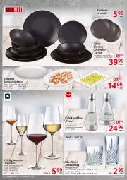 Gazetka promocyjna Selgros - Nonfood - Gazetka - ważna od 07.12 do 07.12.2022 - strona 22 - produkty: champagne, champagner, dessert, Dessertteller, drink, elle, früchte, grappa, Karaffe, latte, LG, rel, Servierplatten, spülmaschinen, teller, Ti, tisch, Tischset, wein, whisky, Whiskyglas