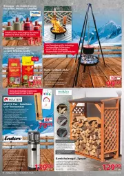 Gazetka promocyjna Selgros - Nonfood - Gazetka - ważna od 07.12 do 07.12.2022 - strona 46 - produkty: auer, edelstahl, eintopf, eis, elle, feuerschale, filet, fisch, flasche, Glühwein, grill, Holz, honig, HP, Kamin, Kaminholz, lachs, lamm, LG, natur, regal, reis, rum, rwe, Schal, Schale, smartphone, speyer, tablet, thermometer, Ti, topf, wein, Yo