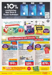 Gazetka promocyjna Netto Marken-Discount - Filial-Angebote - Gazetka - ważna od 12.03 do 12.03.2022 - strona 21 - produkty: angebot, Apple, buch, dusche, eimer, eis, ente, erde, fisch, getränk, getränke, Holz, magazin, pril, reis, reiseveranstalter, reiseverlauf, rum, rwe, Ti, trendtours touristik gmbh, uhr, usb, vorteilspreis, ZTE