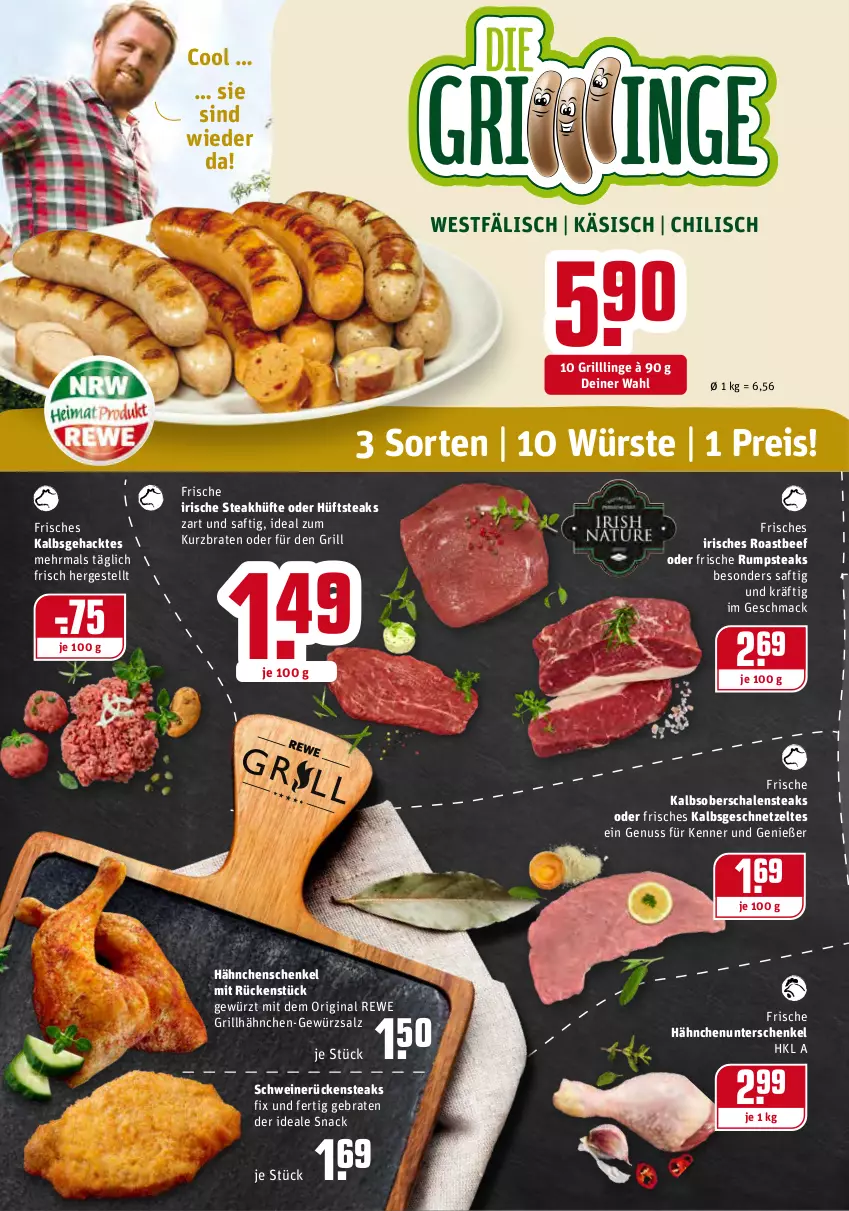 Aktueller Prospekt Rewe - Diese Woche im Angebot! - von 06.09 bis 11.09.2021 - strona 4